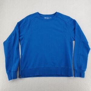 Gillz Crewneck Sweatshirt Mens Size Small Blue